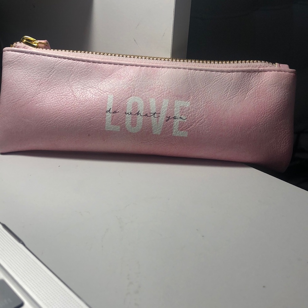 CIndigos Pink Small Do What You Love Pouch